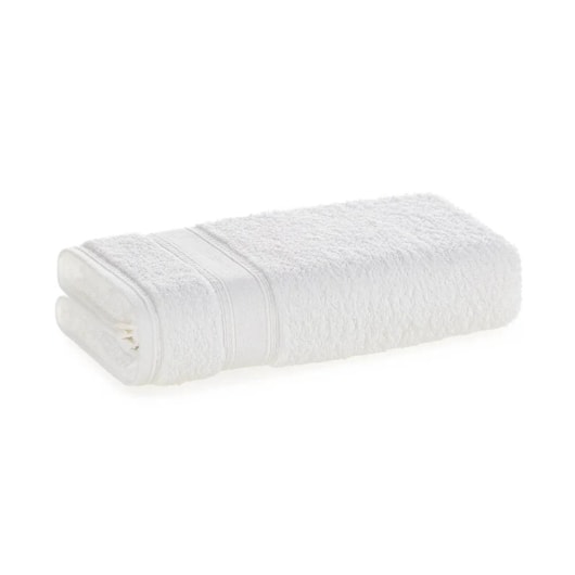 Toalha De Rosto Linea Branco Karsten 48x80cm - Imagem principal - be0f0e52-4fdb-4556-a8b1-70285c4103b5