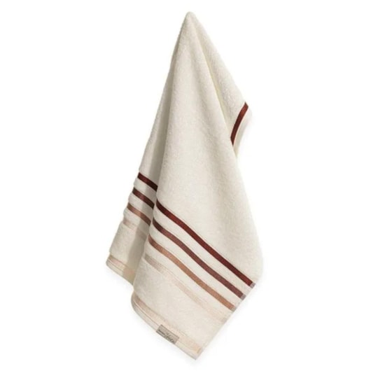 Toalha De Rosto Lumina Ivory Com Ferrugem Karsten 48x80cm - Imagem principal - deb9f728-ba8a-40e7-be49-5ca90ad4d540