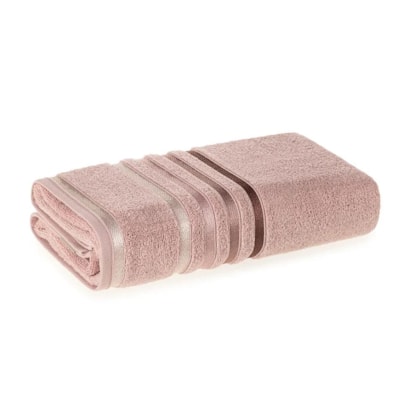 Toalha De Rosto Lumina Petala Com Rosa Karsten 48x80cm