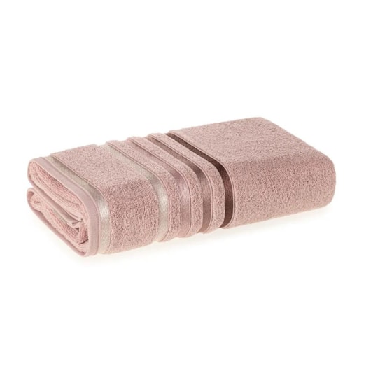 Toalha De Rosto Lumina Petala Com Rosa Karsten 48x80cm - Imagem principal - aa2e530c-1912-426e-ae6f-362a5b2bd77b