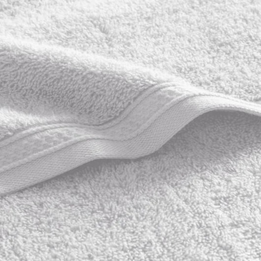 Toalha De Rosto Unika Branco Karsten 48x80cm - Imagem principal - 20ea3637-2641-46f5-a5ae-d9e78e99853d