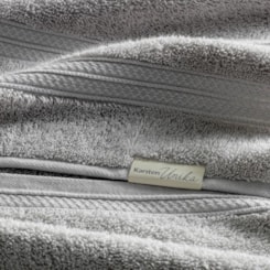 Toalha De Rosto Unika Cinza Urbano Karsten 48x80cm