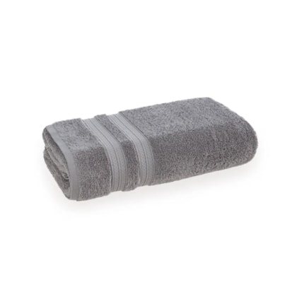 Toalha De Rosto Unika Cinza Urbano Karsten 48x80cm