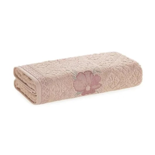 Toalha De Rosto Yuna Soft Rose Karsten 48x80cm - Imagem principal - 6d298530-13b9-4cca-a669-f99f6412e96d