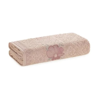 Toalha De Rosto Yuna Soft Rose Karsten 48x80cm