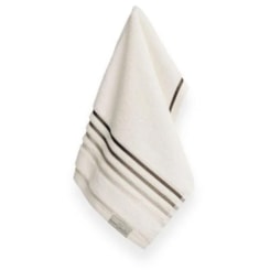 Toalha De Visita Lumina Ivory Com Greige Karsten 30x50cm