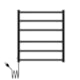 Toalheiro Aquecido Bivolt E Bilateral Blend Preto Fosco Thermo 75W - a1086ef6-3239-44b7-a0c1-33a160d5d592