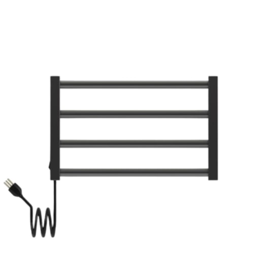 Toalheiro Aquecido Bivolt e Bilateral  Mezcla Preto Fosco Thermo 55W - Imagem principal - 21f3d504-e981-4901-9f33-3b7d067b5ebd
