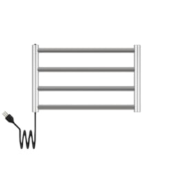 Toalheiro Aquecido Bivolt e Bilateral  Round Inox Thermo 45W