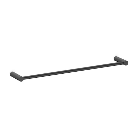 Toalheiro Barra Flow Preto Mate Celite 40cm - Imagem principal - 995558ad-c89e-4b99-a22d-19f95e783c48