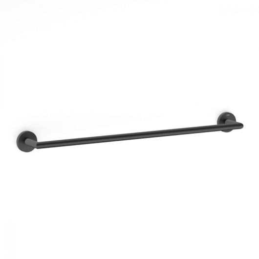 Toalheiro Barra N. City Preto Matte Celite 60cm - Imagem principal - a8632df1-eea9-4473-9894-9de458a09b0e