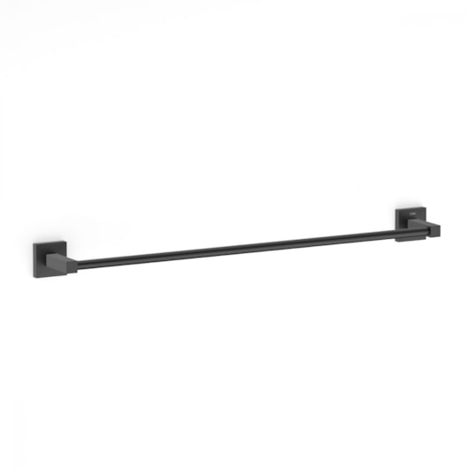 Toalheiro Barra  N. Elite Preto Matte Celite 60cm - Imagem principal - ad37f240-e07a-411e-918b-a2cd92e8d3d3