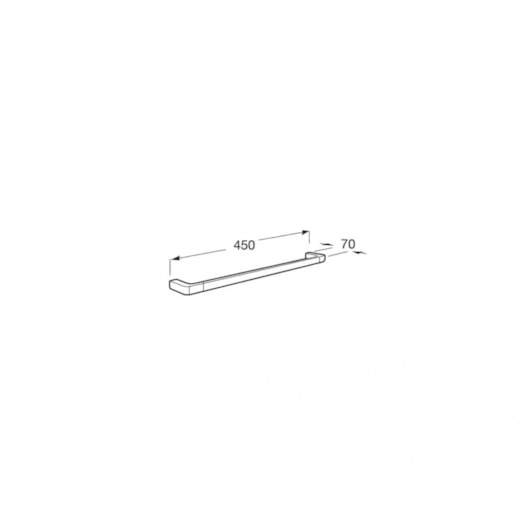 Toalheiro Barra Tempo Roca 45cm - Imagem principal - bf098bfb-ae6e-4672-8390-45304bc4c4bc