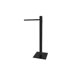 Toalheiro De Bancada Kr725 Black Matte Kromma