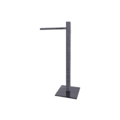 Toalheiro De Mesa Kr725 Titânio Escovado Kromma