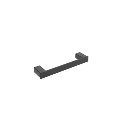 Toalheiro Meia Barra Black Matte Lx7162b Lexxa