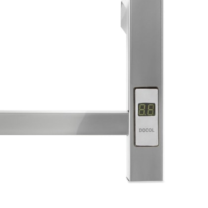 Toalheiro Térmico Cozy Square Quadrado 127v Inox Polido Docol