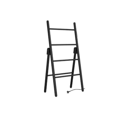 Toalheiro Termico Piso Black Matte Deca 220v