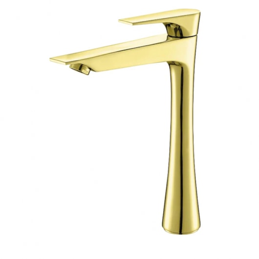 Torneira Bica Alta Anglo 1/4 de Volta Gold Lexxa - Imagem principal - 9cea91a7-7b28-4033-9894-cade6ed18874