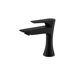 Torneira Bica Baixa Anglo 1/4 de Volta Black Matte Lexxa