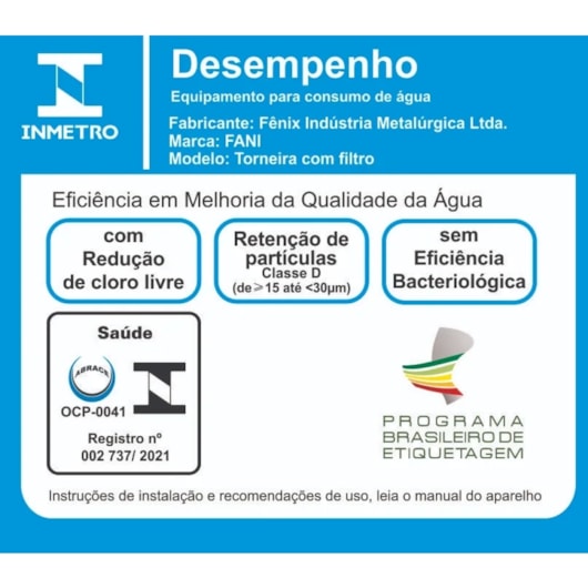 Torneira C/ Filtro De Mesa Bica Movel 1/2X3/4 1867 C50 Cromado Fani - Imagem principal - 26217e48-6e17-45a5-89fd-7d807150b705