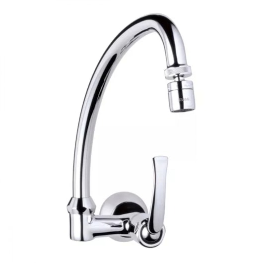 Torneira Com Saida Lateral De Parede Para Cozinha Pratika Cromado Fabrimar - Imagem principal - 9a24f6f9-f498-4bdf-a2fa-7f10ea3cedc2