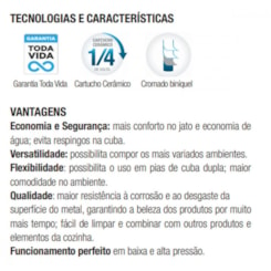 Torneira De Acessibilidade De Parede Para Lavatório Com Alavanca Bica Curta Benefit Cromado Docol 