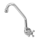 Torneira De Cozinha De Parede Bica Móvel Júnior C33 Cromada Romar DN15 - DN20 - 61121905-10b9-460e-985e-c25f9174e78a