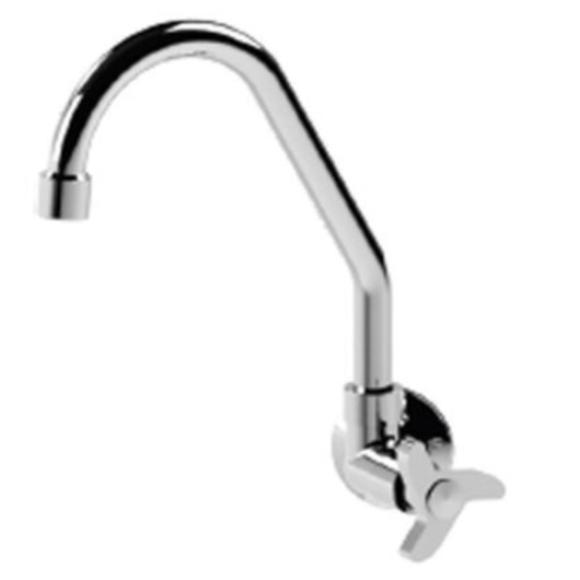Torneira de Cozinha de Parede Bica Móvel Wind Cromada Romar DN15 - DN20 - Imagem principal - bb7a21a8-fe3b-4984-a8cd-a8afa9379b2a