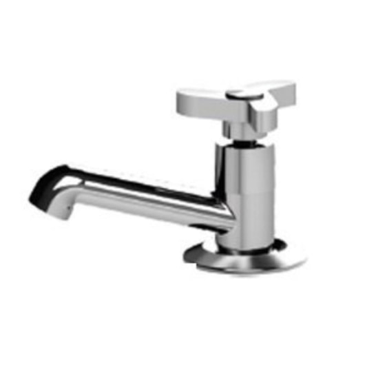 Torneira de Lavatório de Mesa Bica Baixa Simples Wind Cromada Romar DN15 - DN20 - Imagem principal - dc451ef8-4fe8-456e-9e0e-bbb4f9867238