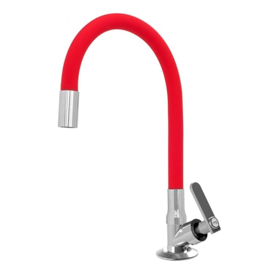 Torneira de Mesa p/Cozinha Bica Móvel Pratic Red Cromado DN15 Romar - Imagem principal - 86dd2084-a3ac-49d7-977a-b56492afdb24