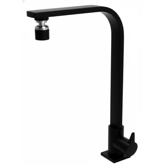Torneira de Mesa p/Cozinha Bica Móvel Vite Black DN15 Romar - Imagem principal - 2fbea68a-8118-4214-a063-e21524d74b35