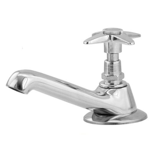 Torneira de Mesa p/Lavatório C23 Cromada DN15 Romar - Imagem principal - 541c425c-545a-4e59-8600-4e022b786e83
