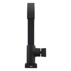 Torneira de Mesa para Banheiro e Lavabo Prima 1195 BK210 Preto Fosco DN 15 1/2 Fani