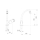 Torneira De Mesa Para Cozinha Bica Média Fit Cromado Celite - 3c1075e7-d2e8-4851-9b35-545eae2c5415