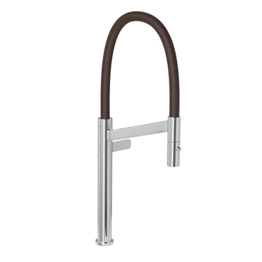 Torneira De Mesa Para Cozinha Colore Cromado E Marrom Deca - Imagem principal - 8b2c8c24-6ac1-4eab-aa34-444d3e47cdf6