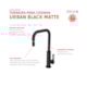 Torneira De Mesa Para Cozinha Com Bica Móvel Urban Black Matte Deca - 24421bc2-ccfc-4547-a0d9-d0d20c088738
