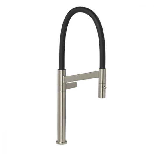 Torneira De Mesa Para Cozinha Em  Inox E Bica Preta Deca 1189 - Imagem principal - 36819a38-ea01-4fcc-8f9d-3544ca72bf64