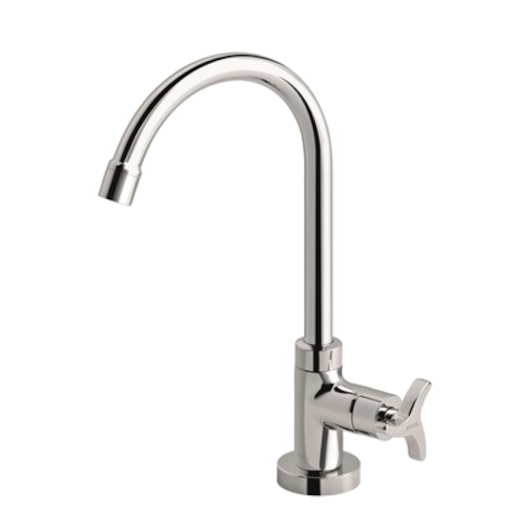 Torneira De Mesa Para Cozinha Trio 5lpm Cromado Docol - Imagem principal - e18bf15a-db19-434e-a9b0-27ef3680aa6b