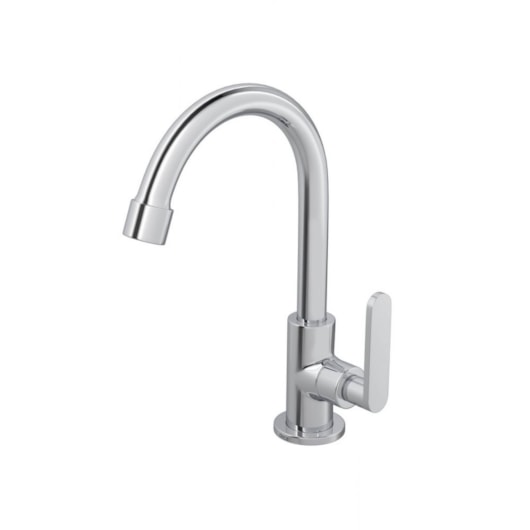 Torneira De Mesa Para Lavatório Bica Alta Flex Plus Cromado Deca - Imagem principal - 2ae73fb0-e30a-4534-9339-ffa3c022a0c8