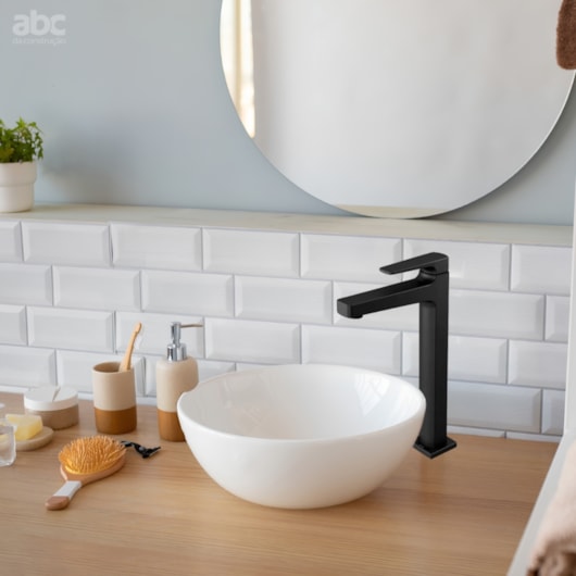 Torneira De Mesa Para Lavatório Bica Alta Lift Ônix Docol - Imagem principal - 73a80305-a9a4-4d20-beac-f6047db6ded0