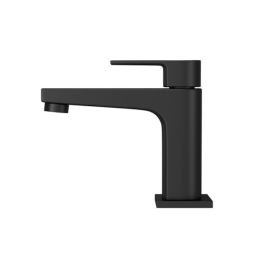 Torneira De Mesa Para Lavatório Com Bica Baixa Level Black Mate Deca - Imagem principal - 02217c27-891b-41a2-a634-a58e21670f27
