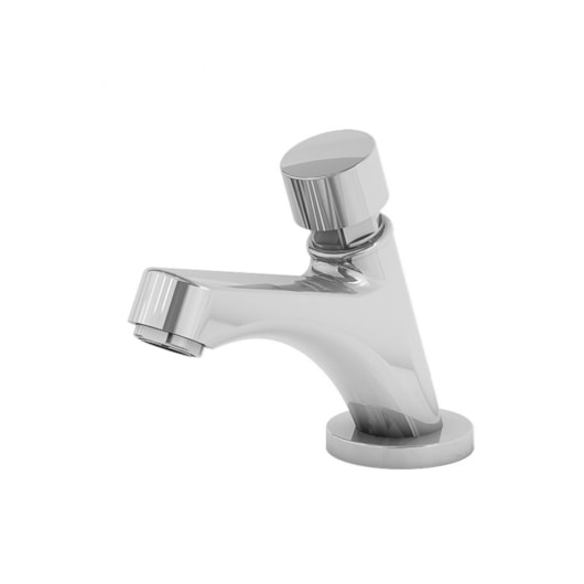 Torneira De Mesa Para Lavatório Inclinada Automatica Temporizada Fanimatic 1160 Cromado Fani Metais - Imagem principal - 3e6e16a3-b4f9-41a4-b54e-ec91274e37ec
