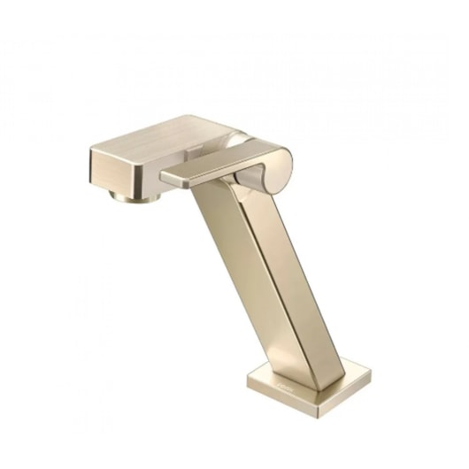 Torneira De Mesa Para Lavatório Stillo Níquel Escovado Docol - Imagem principal - 8afa4bde-b822-45b3-8e48-8e1961767441