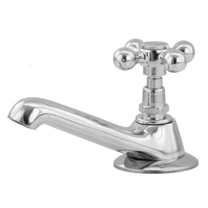 Torneira de Mesa Simples p/Lavatório C33 Cromada DN15 Romar