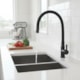 Torneira de Parede p/Cozinha Bica Móvel Colorflex All Black Easy Romar - cdeb5db7-3ec1-4bb3-86f0-b3a16a30ea26
