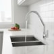Torneira de Parede p/Cozinha Bica Móvel Pratic DN15/DN20 Cromado Romar - 03102fc1-c64c-4a75-9205-6d0433a6b2ac