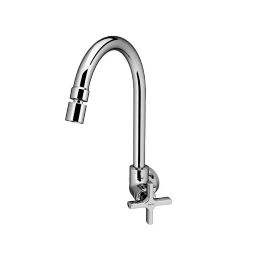Torneira De Parede Para Cozinha Bica Alta Nova Invicta Cromado Docol - Imagem principal - a9f00f05-9ba9-48c6-b151-7a568f15a575