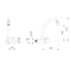 Torneira De Parede Para Cozinha Bica Média Fit Cromado Celite - b621b4e1-416f-4ef6-a936-445b04327dff