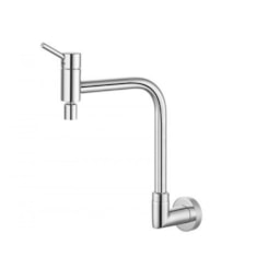 Torneira De Parede Para Cozinha Bica Móvel 90° Nova Lóggica Docol Cromado